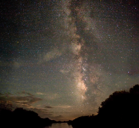 Milky Way over the Rio Grande